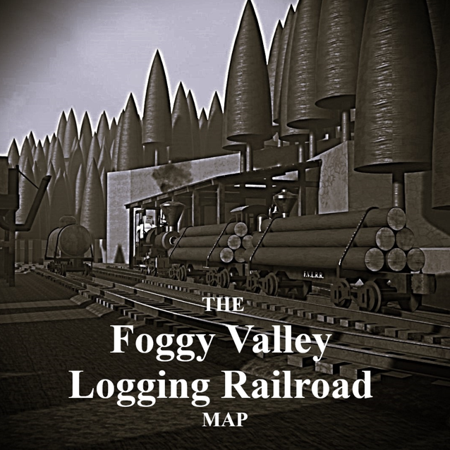 The Foggy Valley Logging Railroad Map
