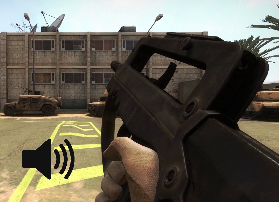Sandstorm FAMAS sounds