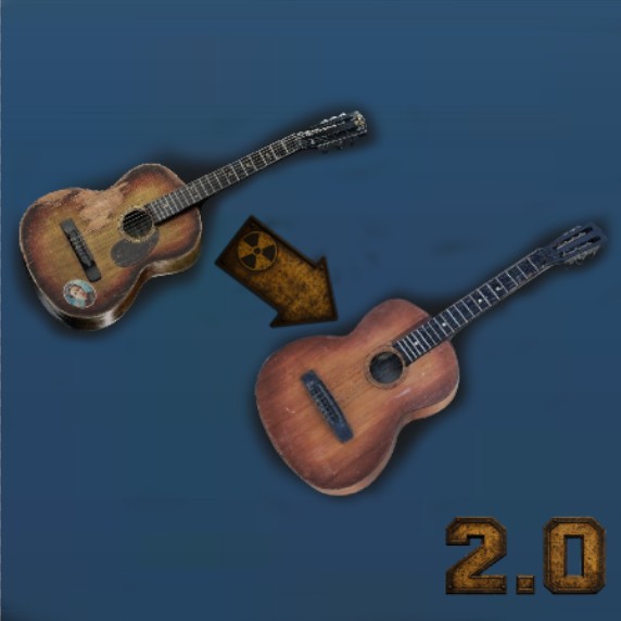 Old Gyitar Back preview