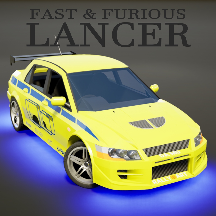 Mitsubishi Lancer EVO VII [F&F]