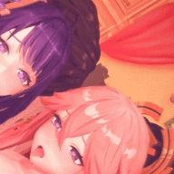 【Sex only】原神 雷电将军＆八重神子 Genshin Impact Raiden Shogun＆Yae Miko 开银趴~