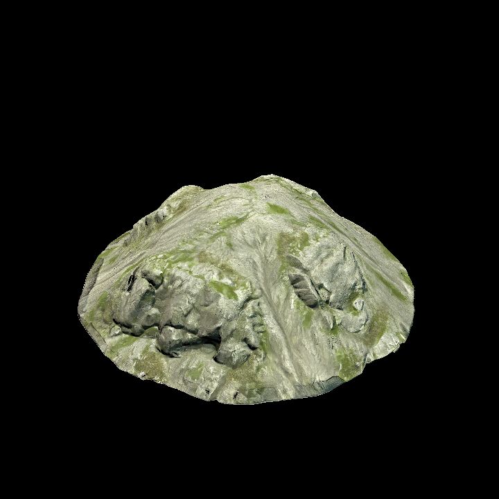 Terrain, Hill, Rock 6
