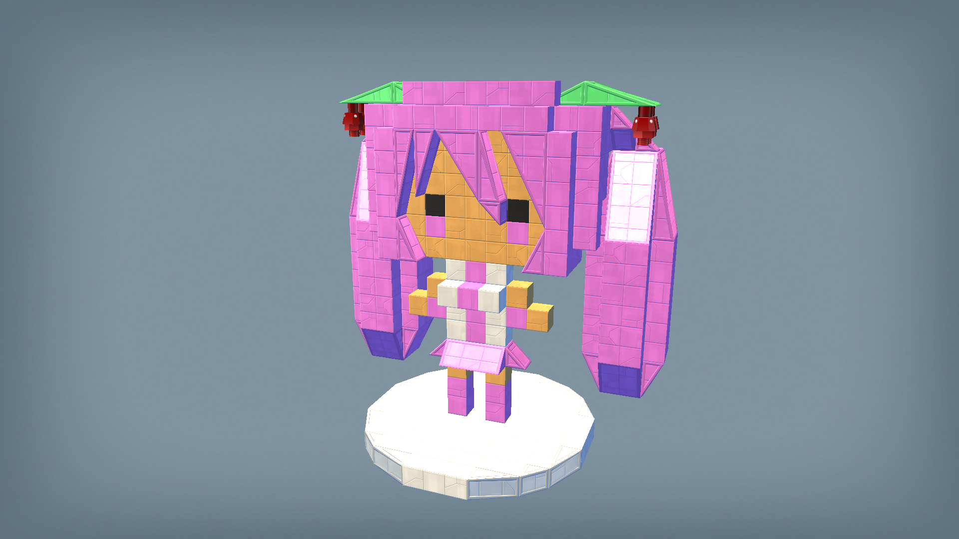 Hatsune Miku Sakura 3D (Vocaloid)