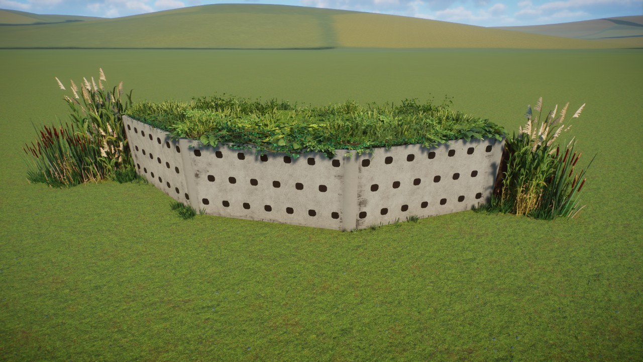 Swallow Nesting Wall