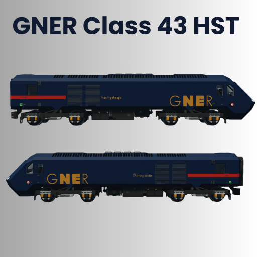 GNER Class 43 High Speed Train 43096 'Stirling Castle'
