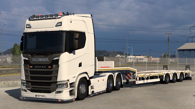 Scania 2026 + Low loader TMP