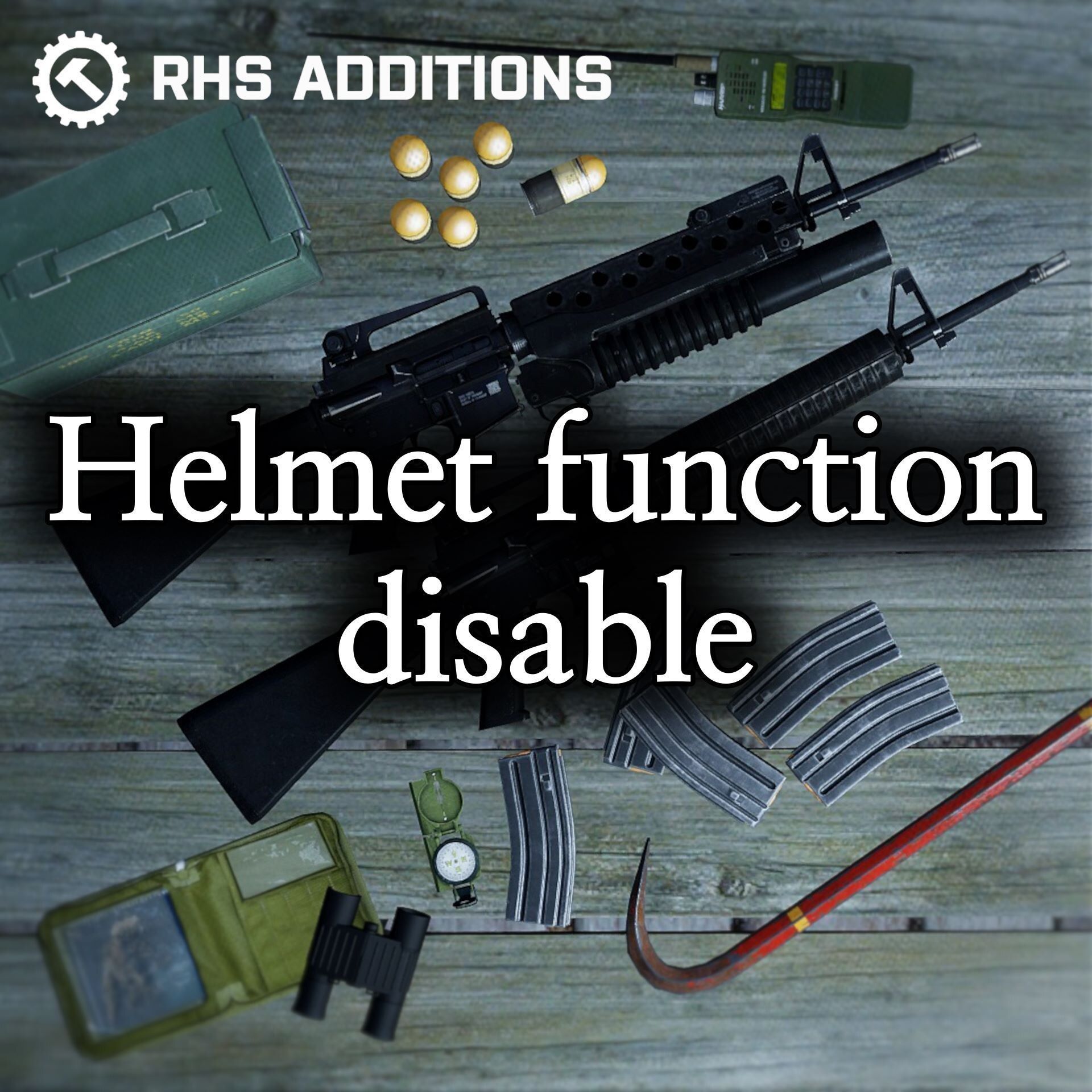 RHS Additions - Helmet Function Disable