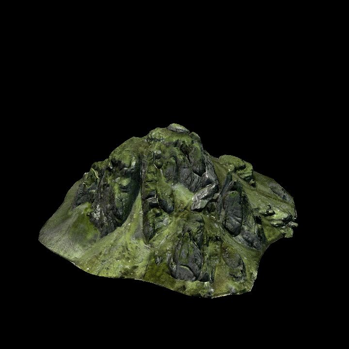 Terrain, Hill, Rock 9