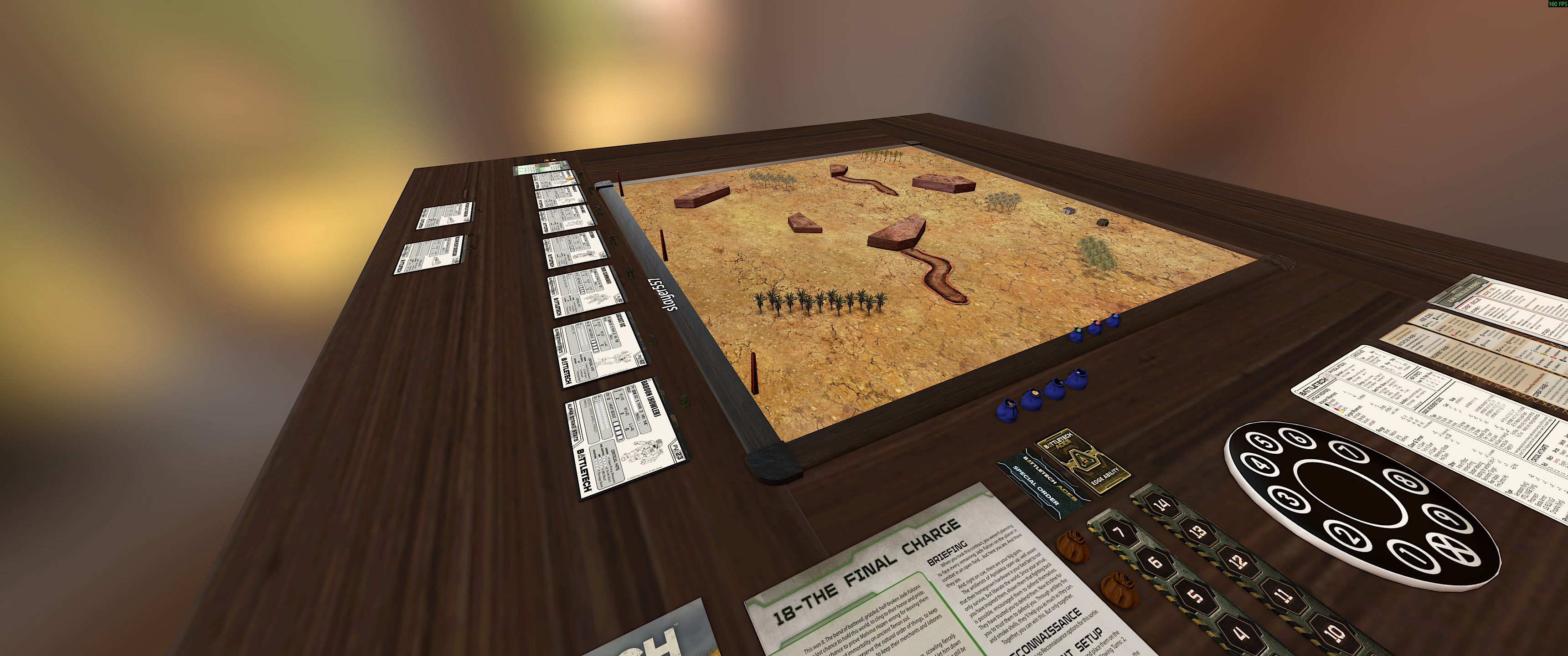 Battletech Aces Scouring Sands Campaign: Scenario 18 - The Final Charge