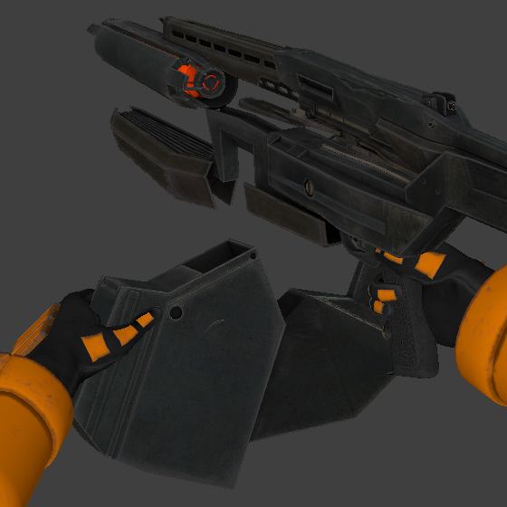 MTB's Uncanon AR2 Animations with DetectiveEdd's HEV HD Arms