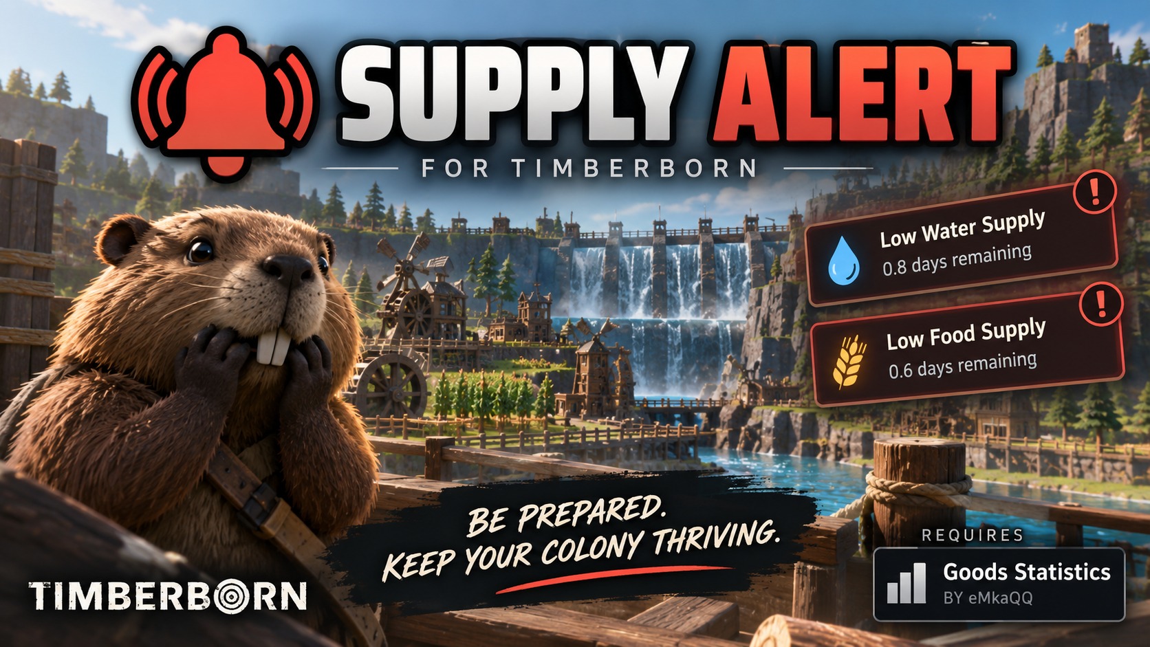 Supply Alert preview