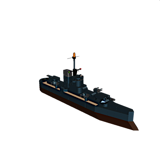 Old Fashioned Battleship