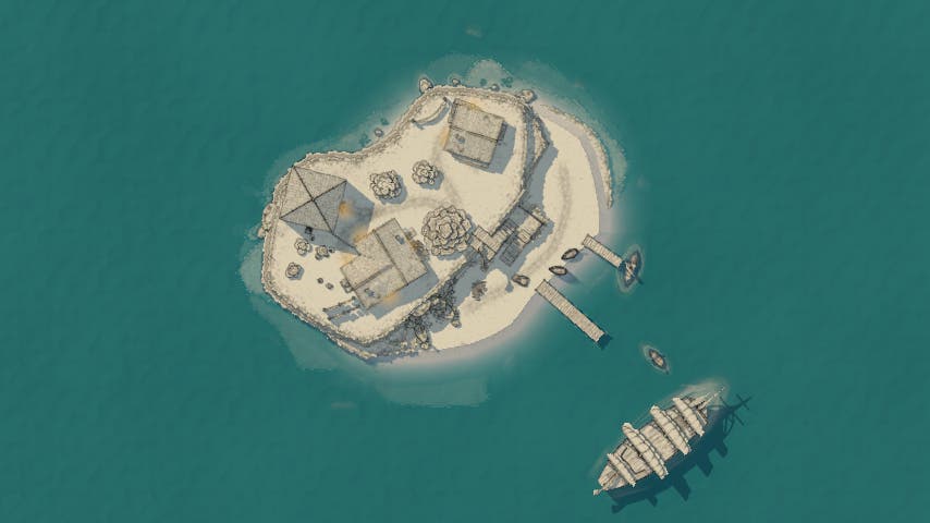 A small island