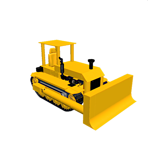 Small 1940's Bulldozer Tractor preview