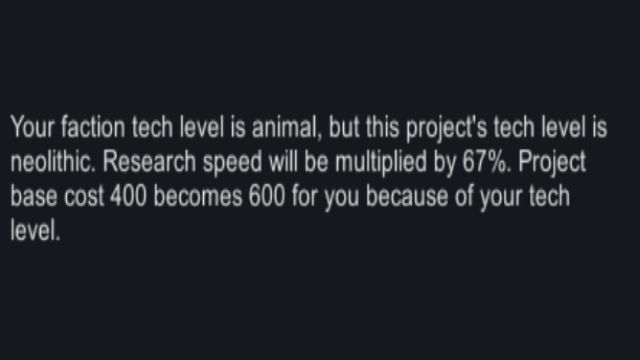 Animal Tech Level