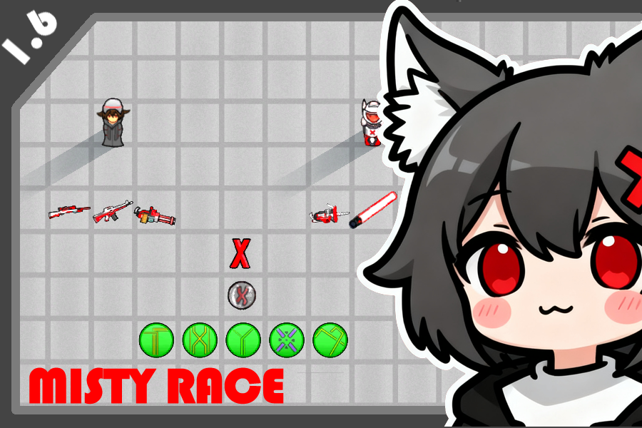 Test Mod - Misty Race mod preview for RimWorld