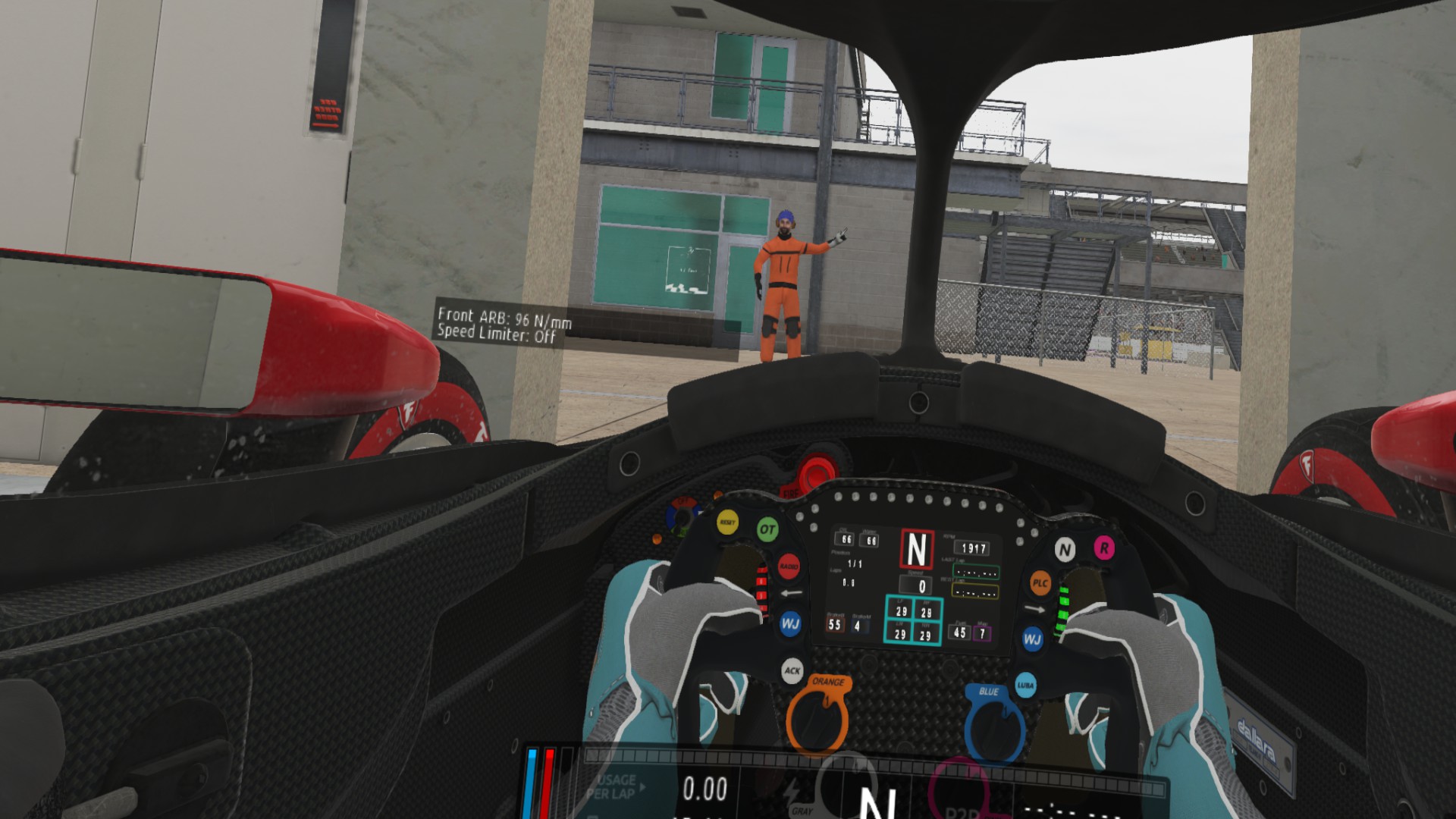 VR MFD HUD