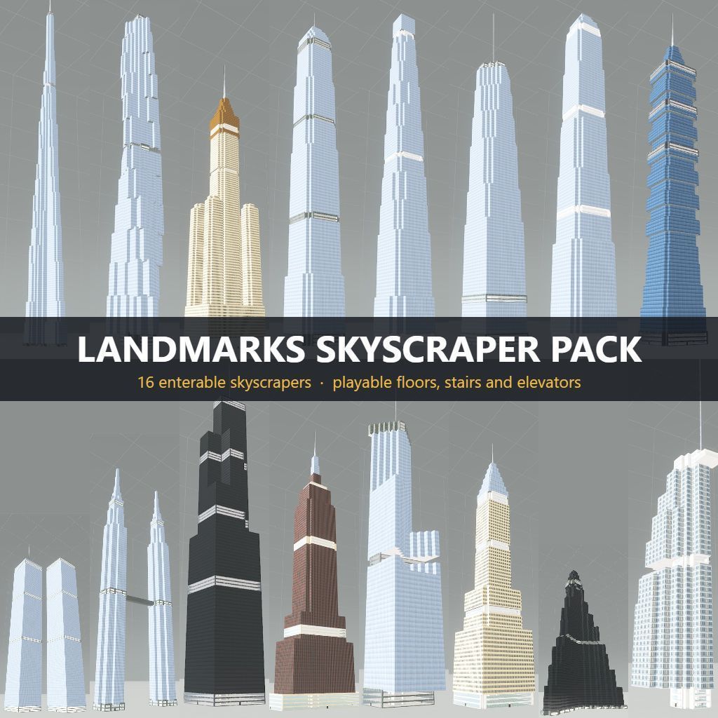 Landmarks Skyscraper Pack (ArmaForge)