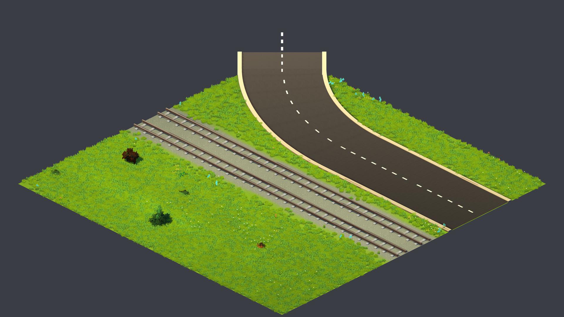 Straight Road out L.tile