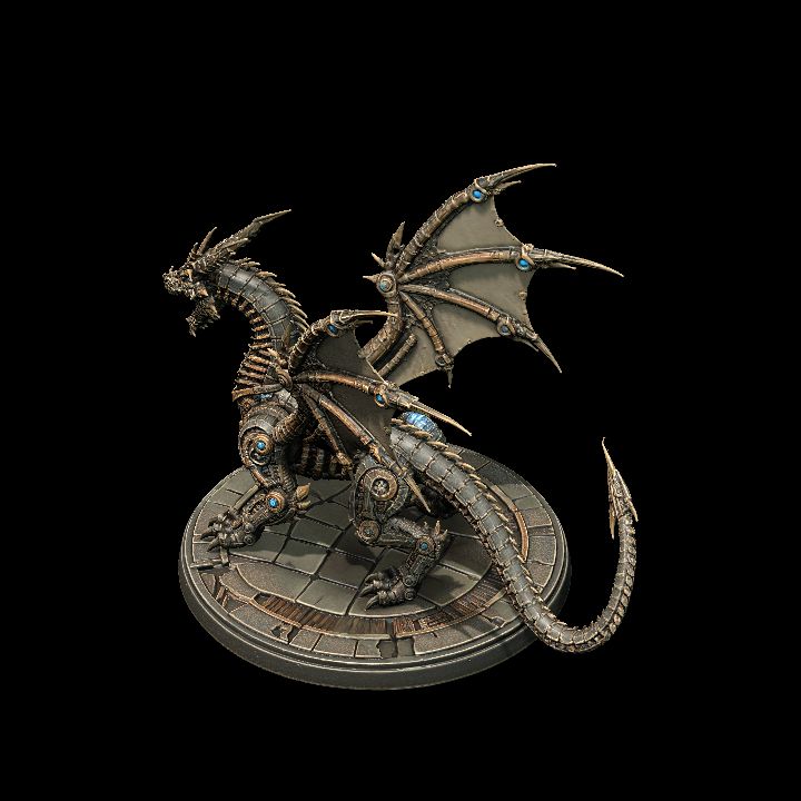Steampunk dragon