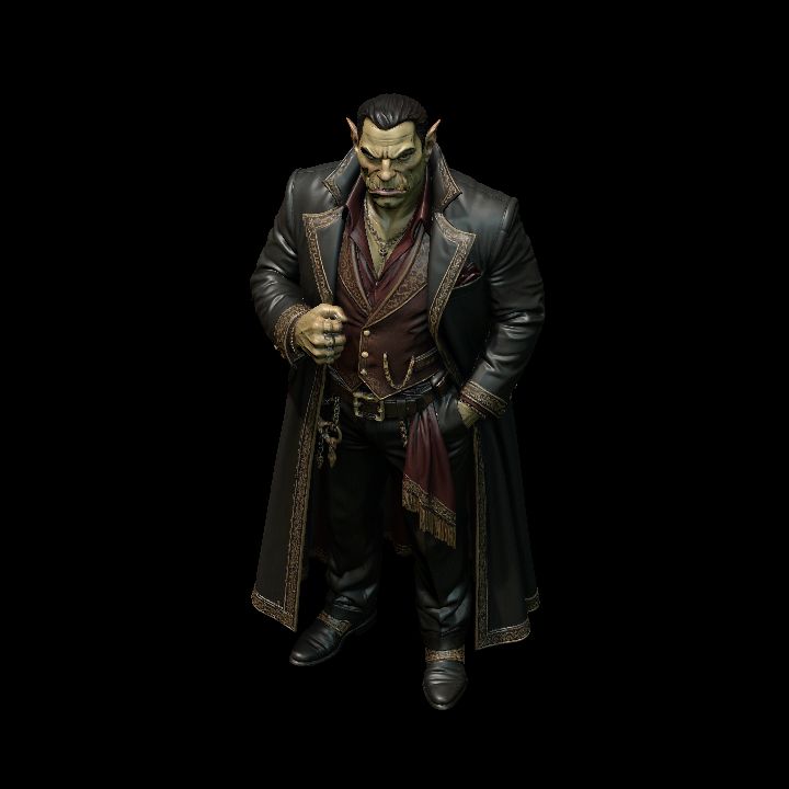 orc thug in finery