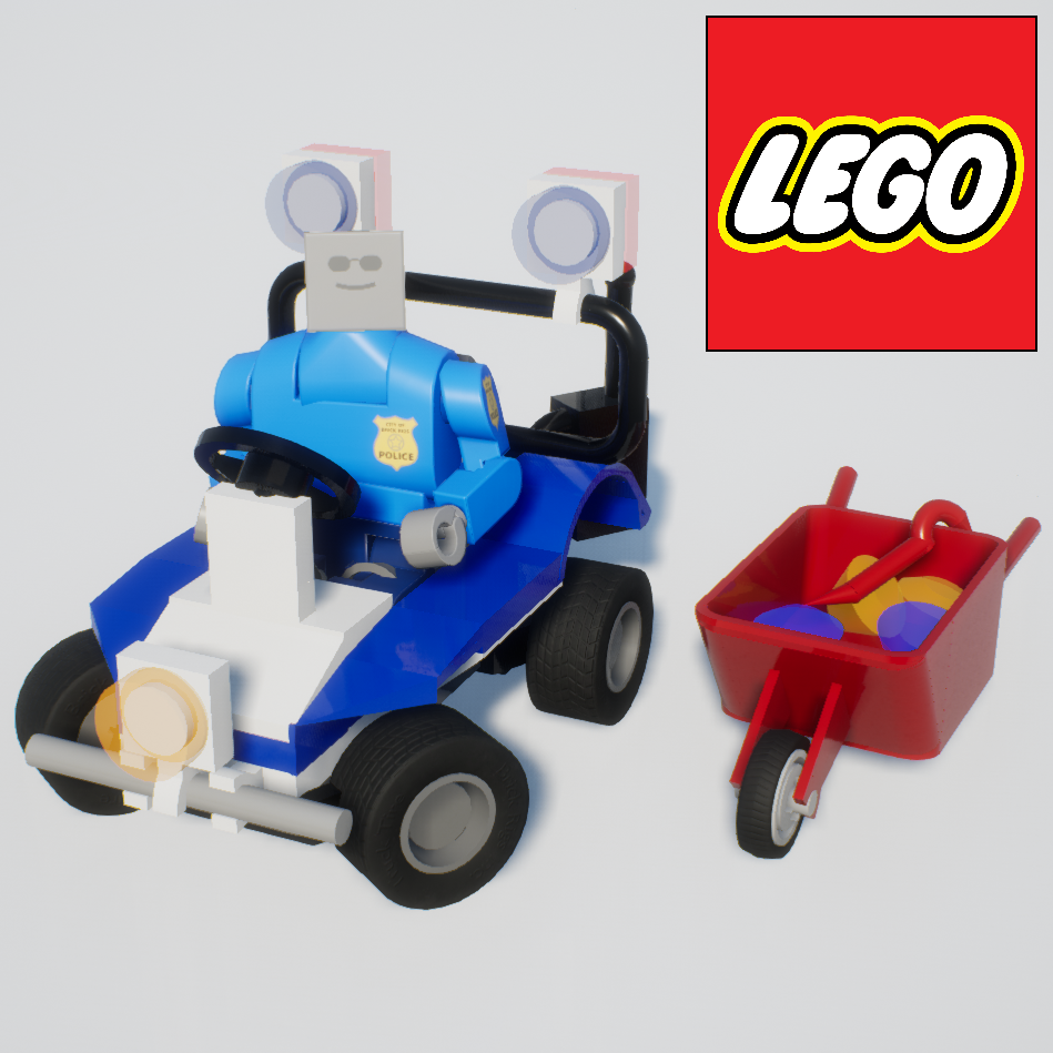LEGO City™ Town Police ATV (Set 60006)