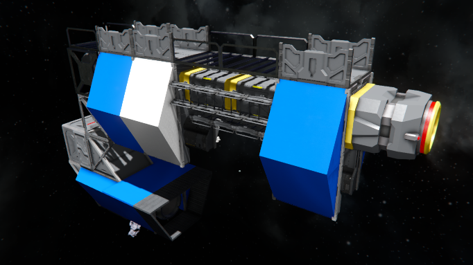 Station Module Selero Docking Arm with Ion Drive