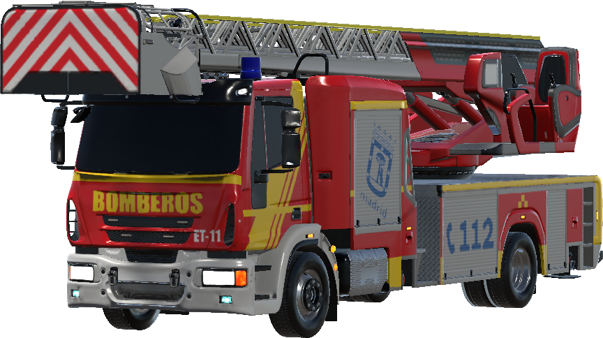 AE BOMBEROS AYTO MADRID / Spanish Madrid FD ladder (españa)