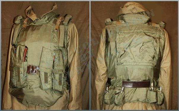 soviet vests and helmets