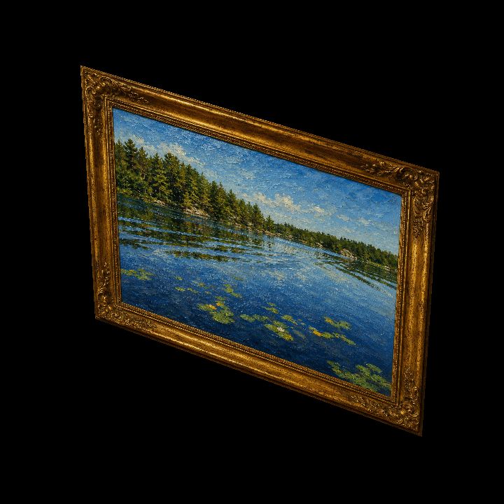Painting, Gentle Ripples {2D}