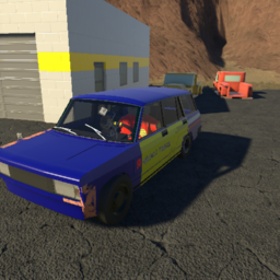 Студентская дрифт такси Vaz 2104