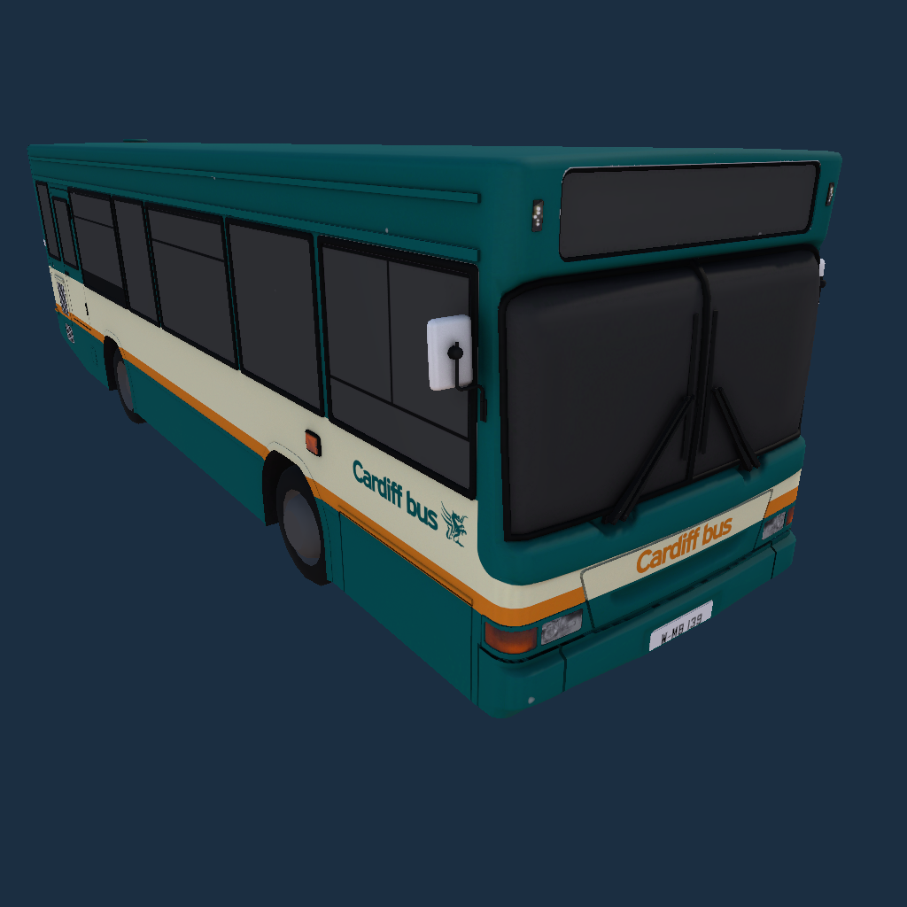 Cardiff Bus Dennis Dart MPD