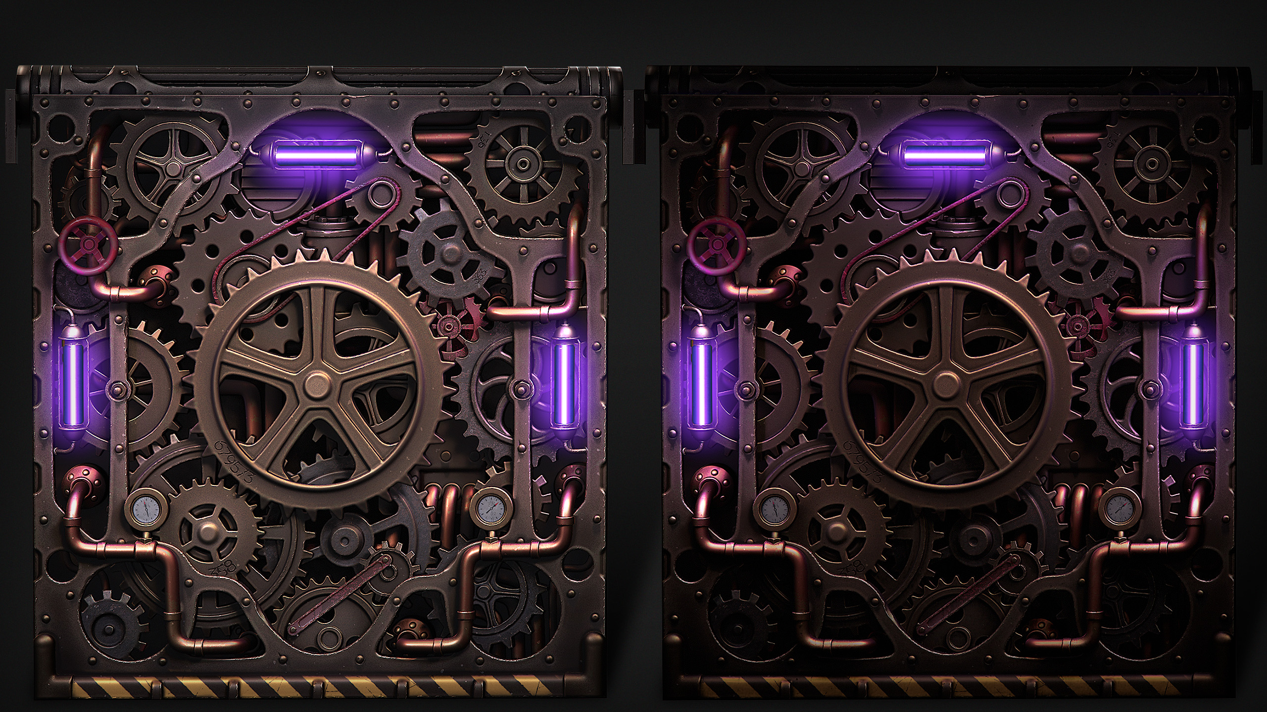 Gear Mechanism Garage Door