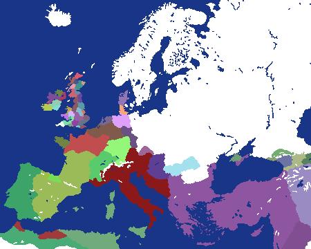 Roman World 475 ad