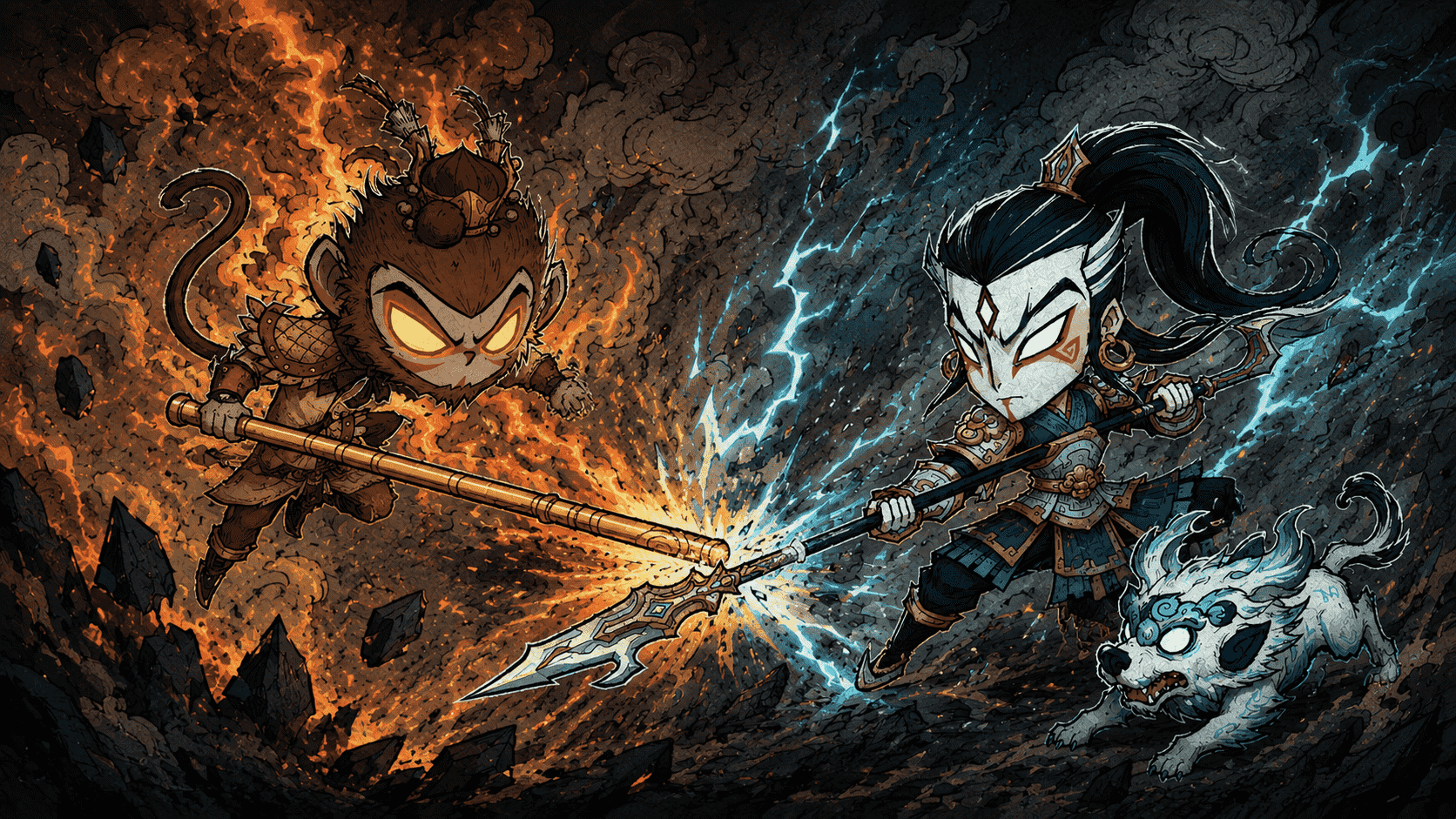 神话书说悟空杨戬装备增强（自用） – Don't Starve Together Mod