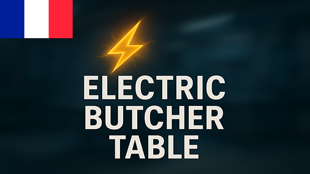 Electric Butcher Table [Fr]