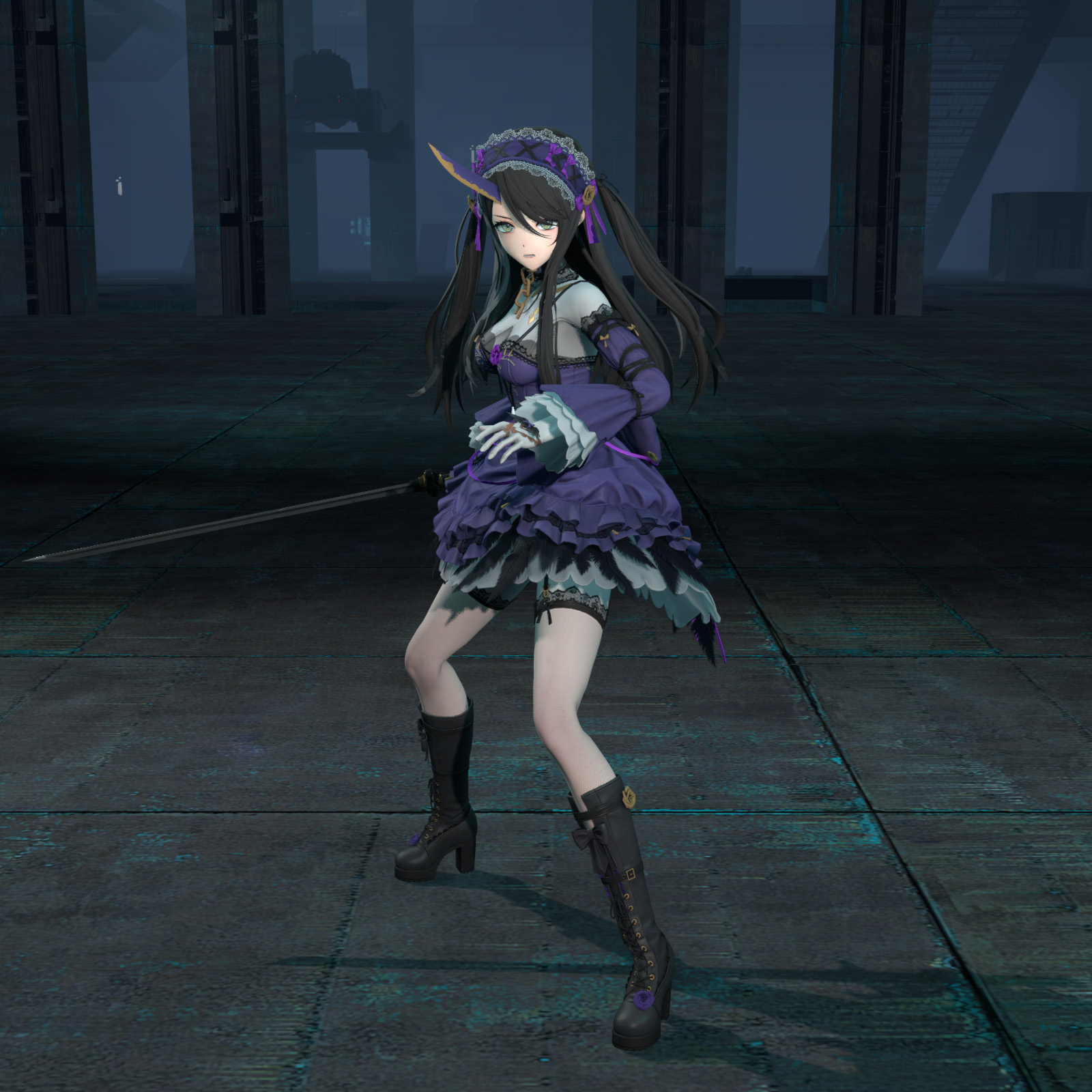 【少女前线2】翡图萨进攻姿势——【Girls Frontline 2】Phaetusa offensive posture