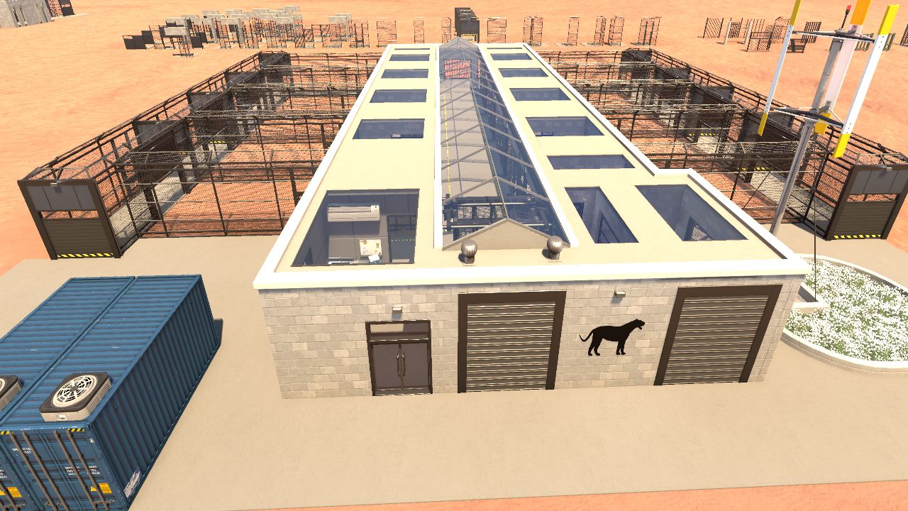 Feline backstage containment