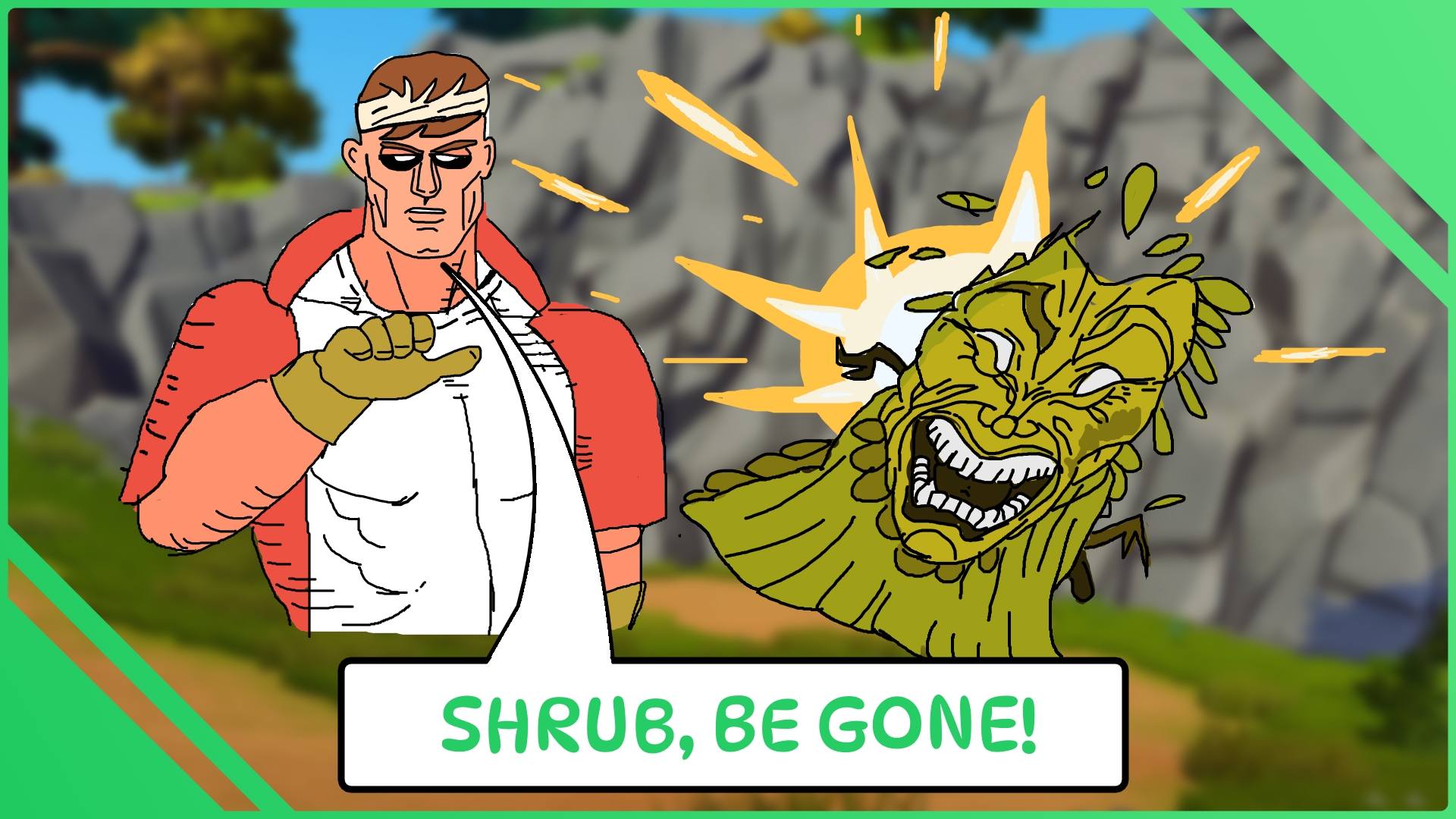 Shrub BEGONE! - Shrub Removal Mod