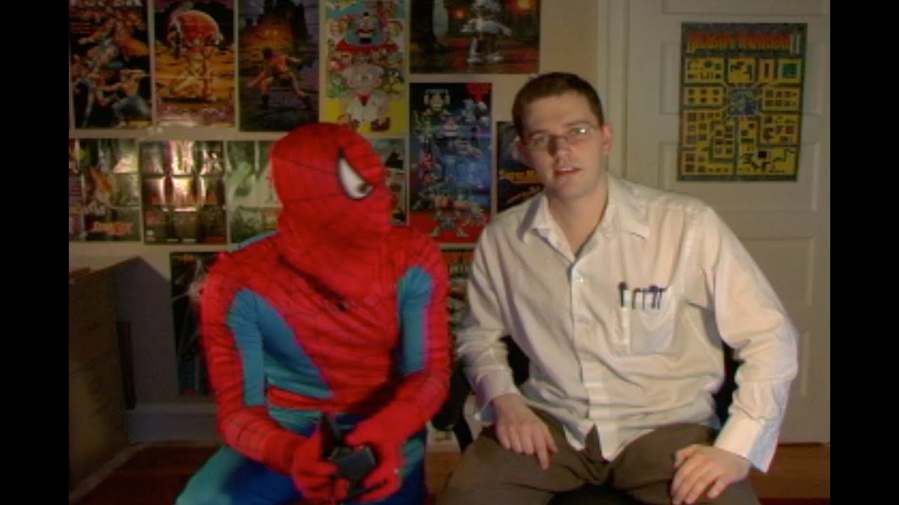 AVGN SPIDERMAN parady