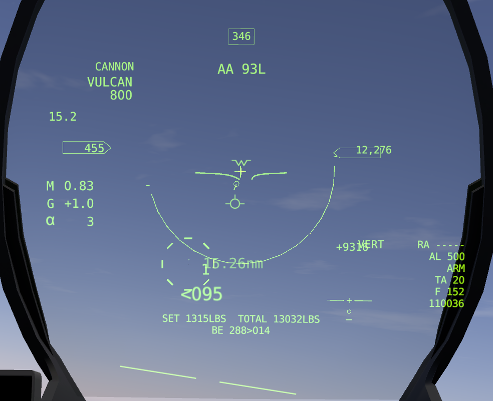 Realistic HUD