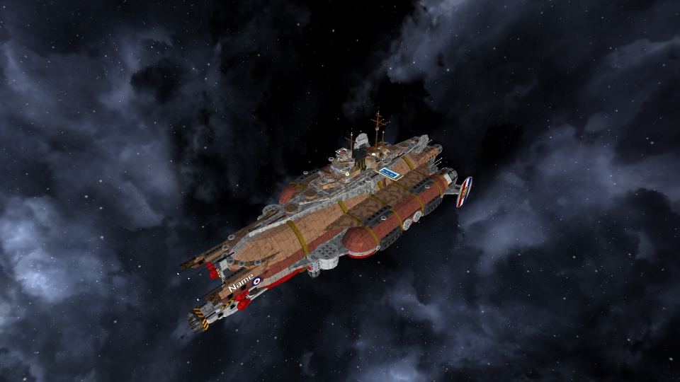 [11 Slot] Diesel-punk Railgun Battlecruiser