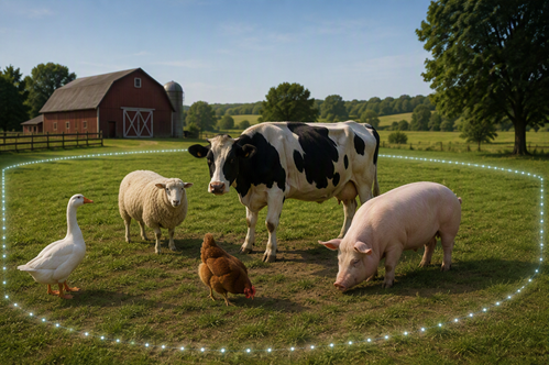 Reduced Livestock Wandering Range