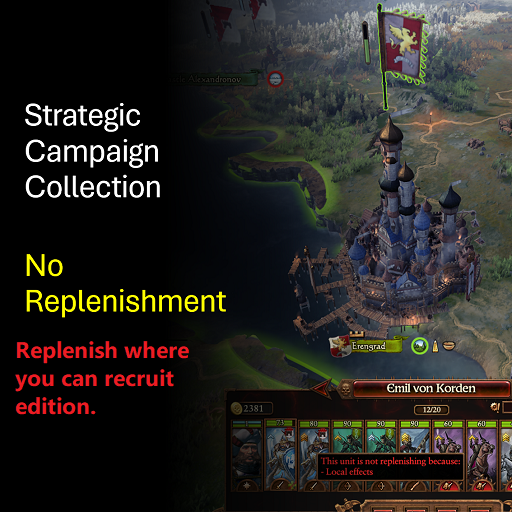 Replenish only where you recruit
