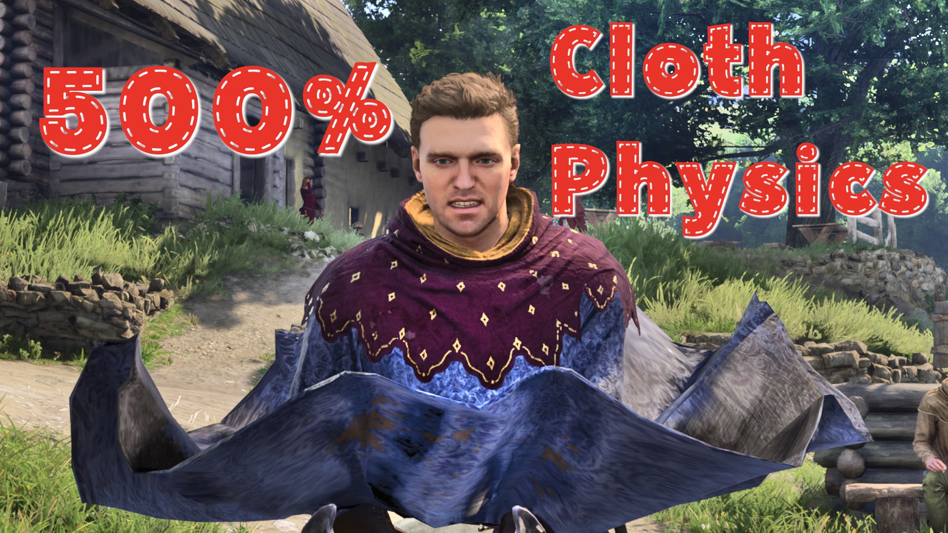 500 Percent Cloth Physics