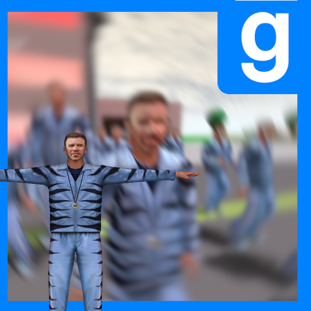 low poly Will Ferrell Playermodel + NPC'S