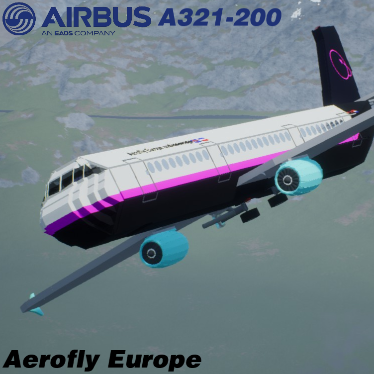 Softbody AIR LINER Airbus A321-211 Aerofly Europe