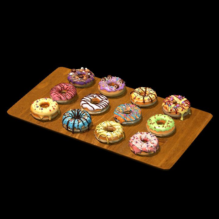 Tray of donuts 1