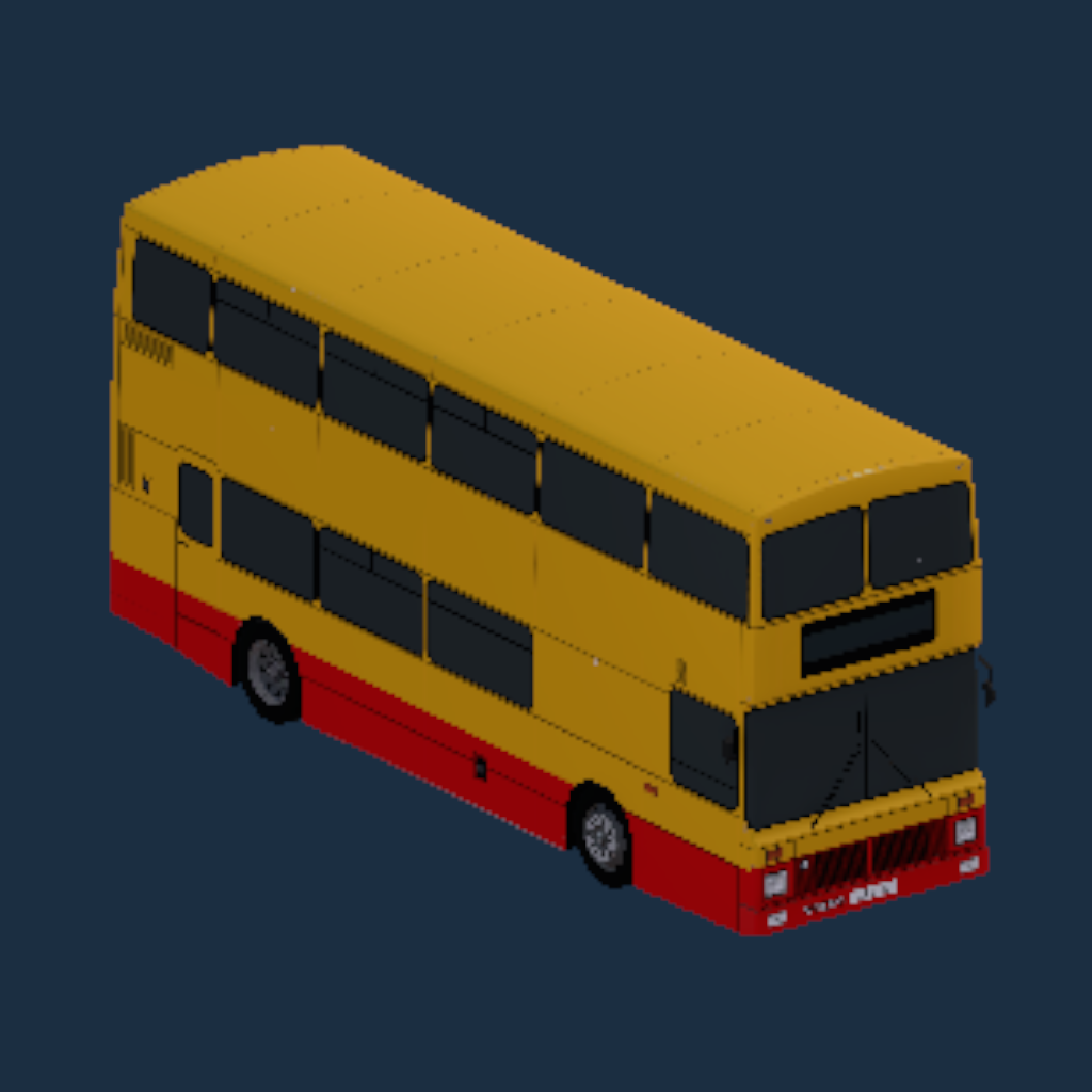 Northern Counties Palatine 1 Volvo Olympian First Mustard and Ketchup Unbranded