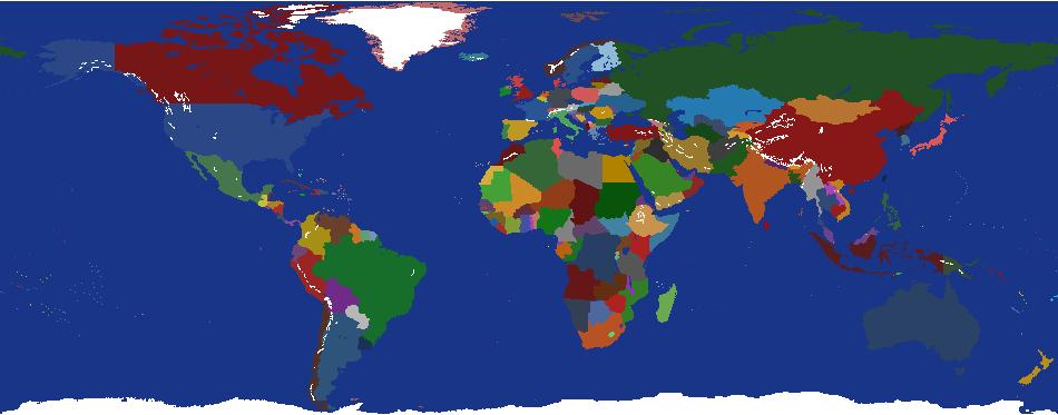 Detailed World Map UPDATED MAY 2025 [Overseas Territories, Regions, Etc. Included]